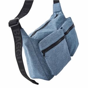 *NWT* BAGGU Medium Cargo Crossbody In Digital Denim